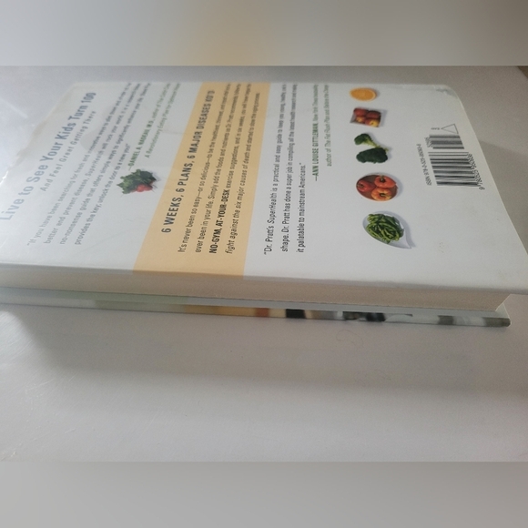 SuperHealth Book : 6 Simple Steps, 6 Easy Weeks, 1 Longer, Healthier Life - Picture 3 of 3